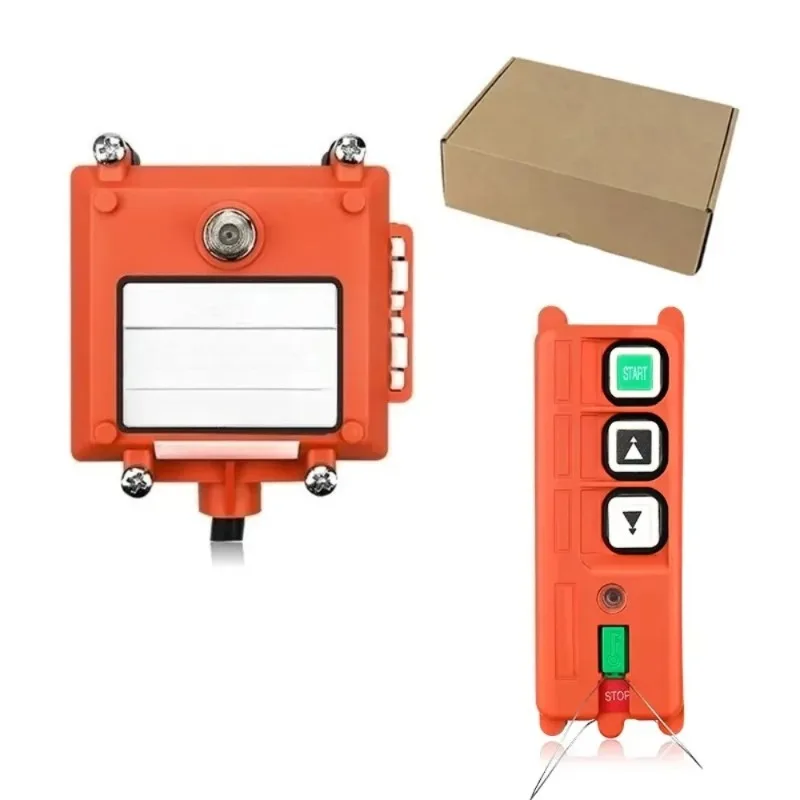 Industrial Wireless Remote Control for Crane Hoist Electric Hoist 2-Point Single Speed
Industrial Wireless Remote Control for Crane Hoist Electric Hoist 2-Point Single Speed