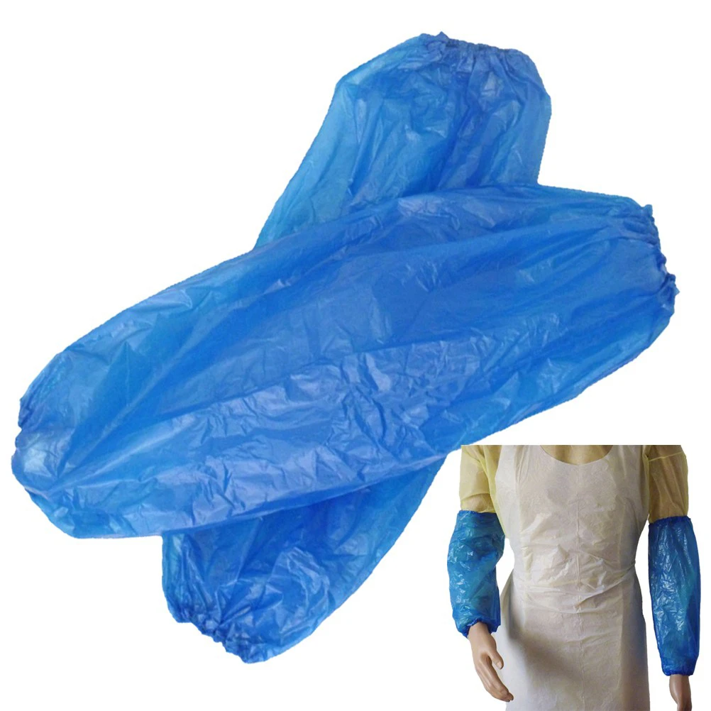 300pcs Plastic Arm Sleeves Disposable Waterproof Oilproof Cleaning Protector Lightweight Elastic For Adult Easy Wear
300pcs Plastic Arm Sleeves Disposable Waterproof Oilproof Cleaning Protector Lightweight Elastic For Adult Easy Wear