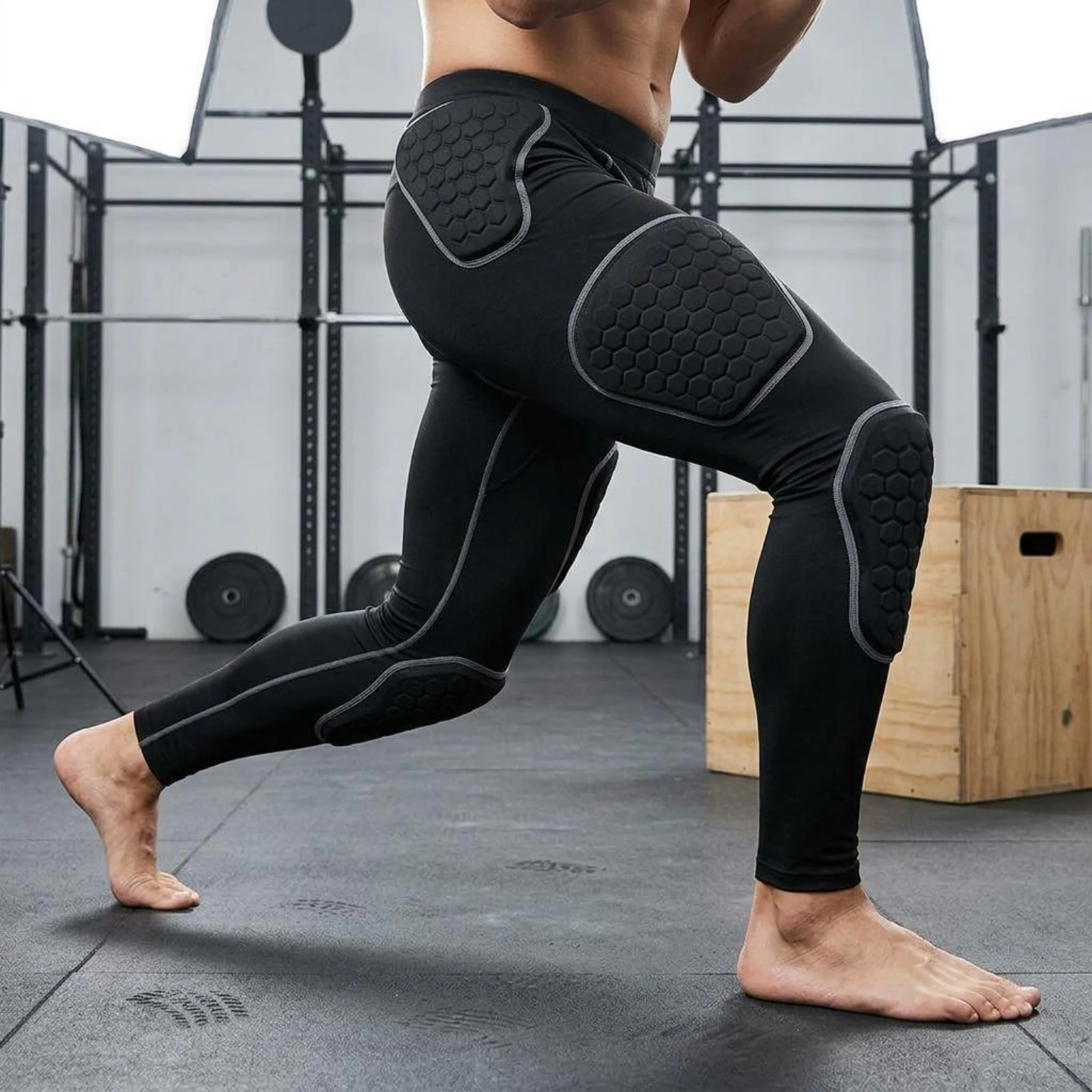 Padded Compression Pants Shock Absorbing Goalkeeper Training Pants Football Protective Leggings Shock Resistant Sports Gear
Padded Compression Pants Shock Absorbing Goalkeeper Training Pants Football Protective Leggings Shock Resistant Sports Gear