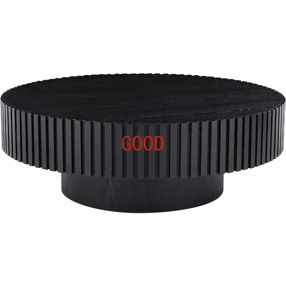 XMSJ Modern Round Wood Coffee Table Fluted Drum Side Table Easy Assembly Living Room Furniture
XMSJ Modern Round Wood Coffee Table Fluted Drum Side Table Easy Assembly Living Room Furniture