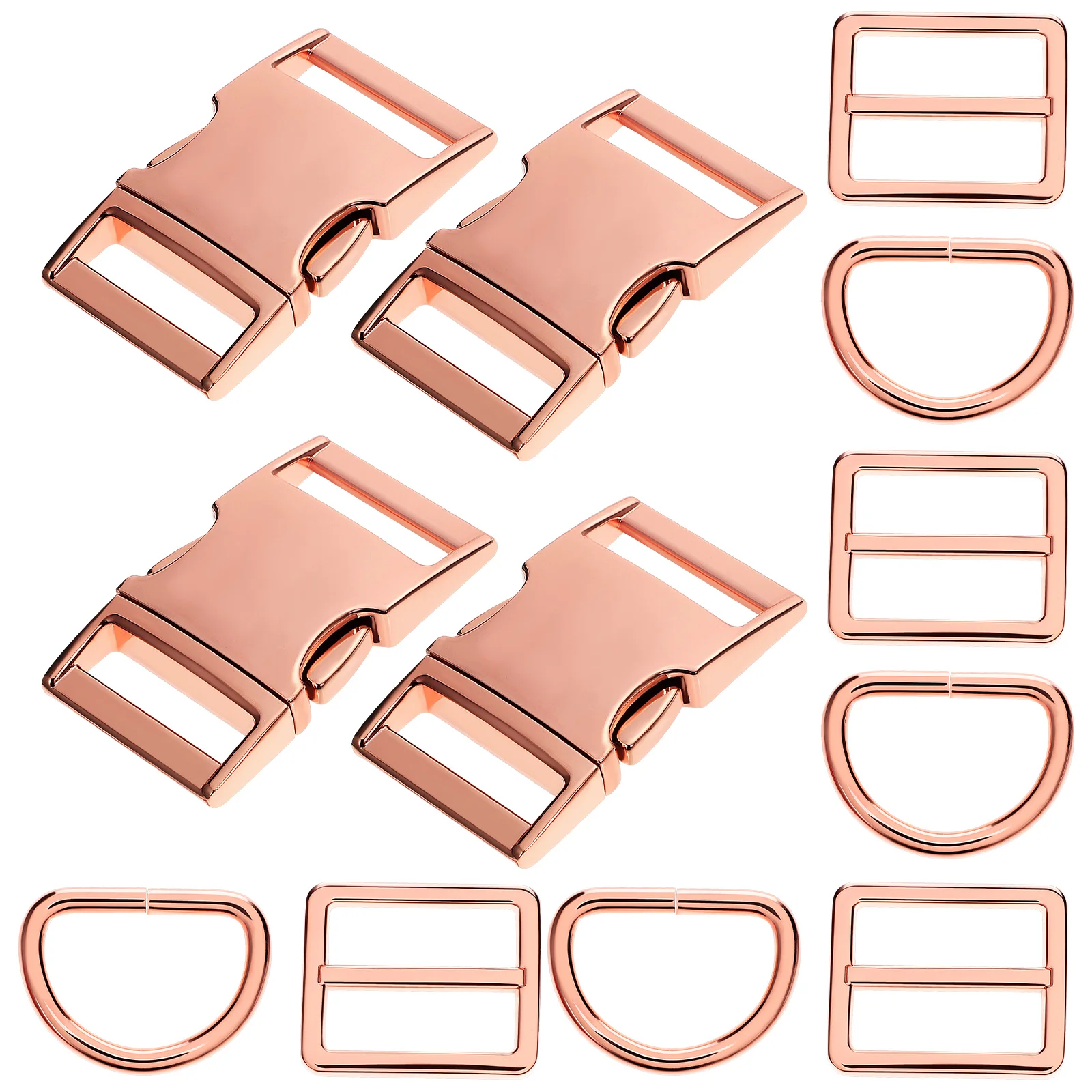 Zinc Alloy Buckle 4 Sets Strong Metal Buckles For Straps Dog Collar Belt Men Cam Purse Hardware Backpack Replacement
Zinc Alloy Buckle 4 Sets Strong Metal Buckles For Straps Dog Collar Belt Men Cam Purse Hardware Backpack Replacement