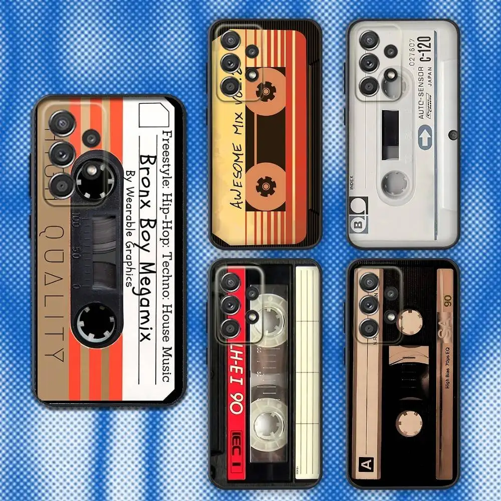 Vintage Cassette Tape Retro Style Phone Case For Samsung S25,S24,S21,S22,S23,S30,Ultra,S20,Plus,Fe,Lite,Note,10,9,5G Black Cover
Vintage Cassette Tape Retro Style Phone Case For Samsung S25,S24,S21,S22,S23,S30,Ultra,S20,Plus,Fe,Lite,Note,10,9,5G Black Cover