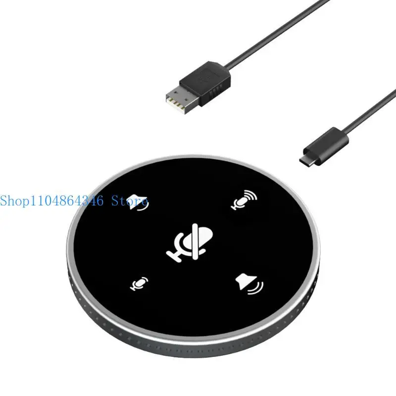 652F Desktop USB Microphone Meeting Conference Stereo Omnidirectional Mic
652F Desktop USB Microphone Meeting Conference Stereo Omnidirectional Mic