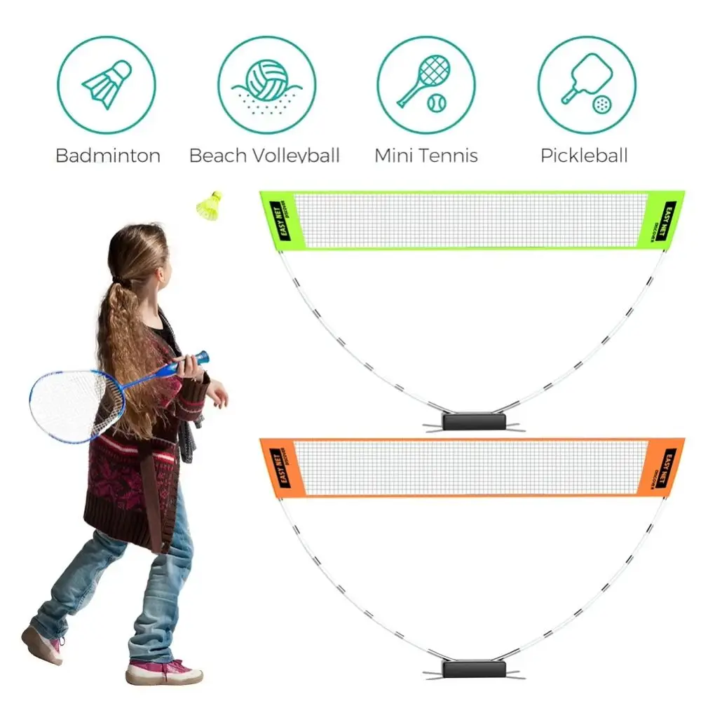 Height Adjustable Badminton Net Easy Setup with Carry Bag Volleyball Tennis Training Net Professional Fold
Height Adjustable Badminton Net Easy Setup with Carry Bag Volleyball Tennis Training Net Professional Fold