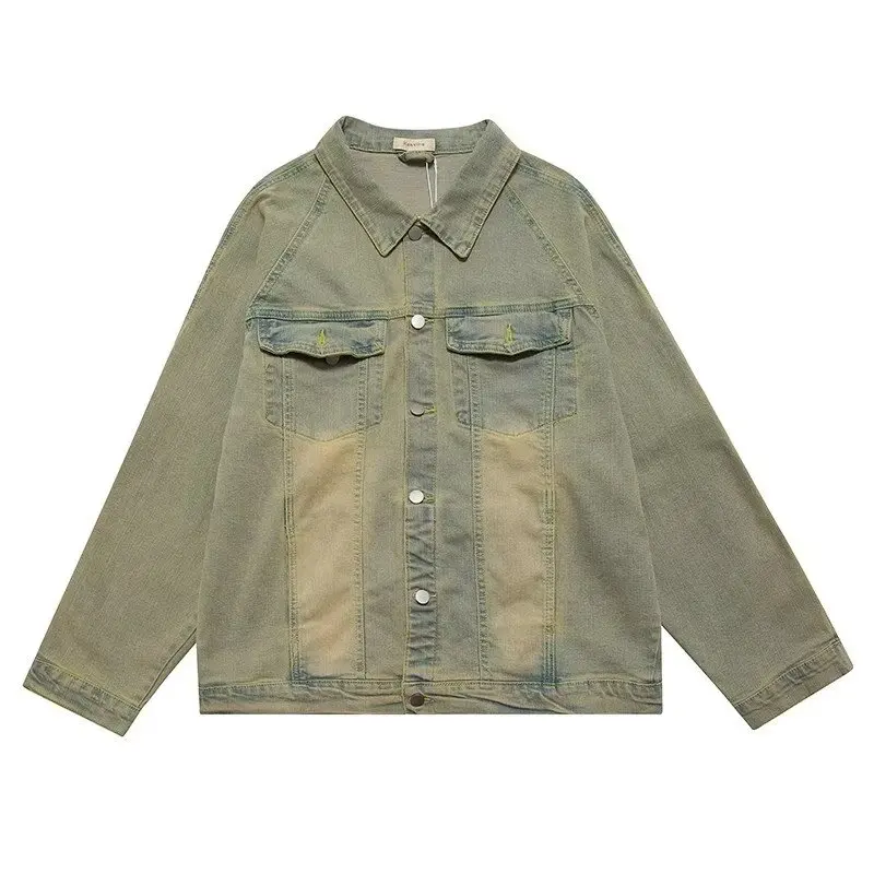 2025 new American high street vibe denim jacket for women's spring and autumn retro
2025 new American high street vibe denim jacket for women's spring and autumn retro