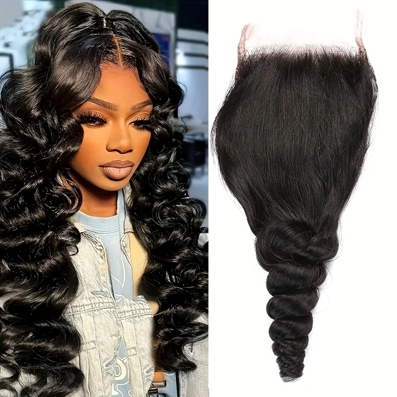 Brazilian Loose Wave Lace Closure Human Hair 5x5 Lace Closure Transparent Lace Swiss Lace Free Part Lace Closure Loose Wave Closure
Brazilian Loose Wave Lace Closure Human Hair 5x5 Lace Closure Transparent Lace Swiss Lace Free Part Lace Closure Loose Wave Closure