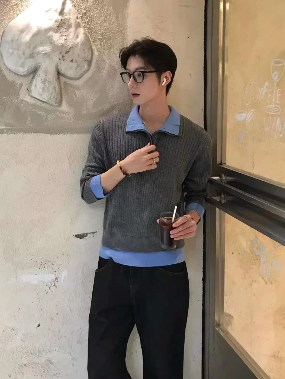 50 Wool Yarn Overlap Knitted Long Sve Ne Double Layered Fit Sweater Casual Sle Ci Walk Campus Daily Commute Wear
50 Wool Yarn Overlap Knitted Long Sve Ne Double Layered Fit Sweater Casual Sle Ci Walk Campus Daily Commute Wear