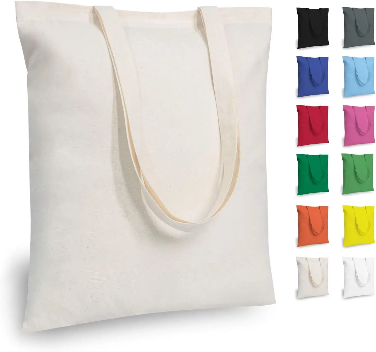 Cotton Tote Bags – Reusable, Lightweight, 6-Pack (Ideal for DIY & Gifts)
Cotton Tote Bags – Reusable, Lightweight, 6-Pack (Ideal for DIY & Gifts)