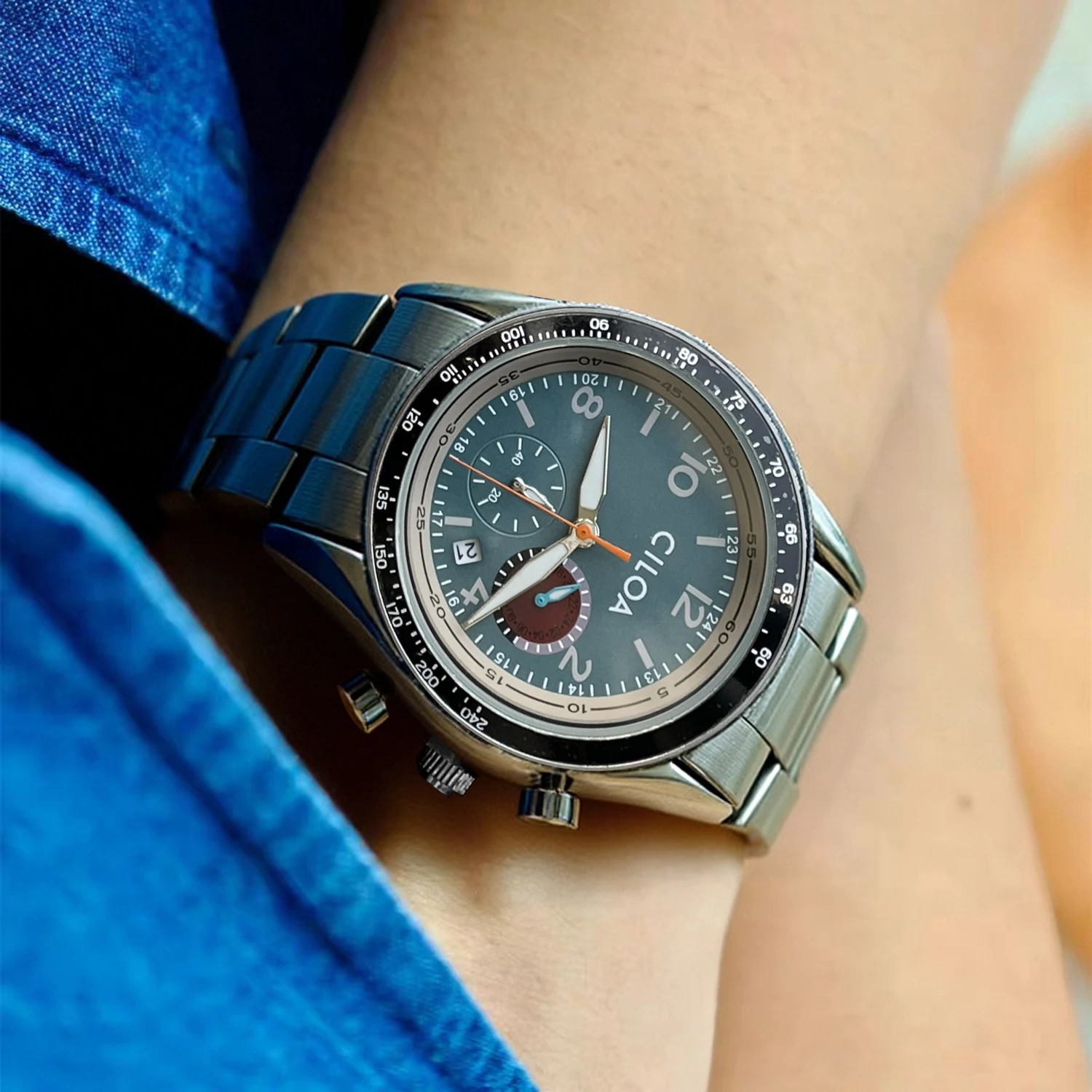 CILOA синие круглые часы мужские спортивные многофункциональные высококачественные модные 2025 новые водонепроницаемые рождественские подарочные кварцевые часы
CILOA синие круглые часы мужские спортивные многофункциональные высококачественные модные 2025 новые водонепроницаемые рождественские подарочные кварцевые часы