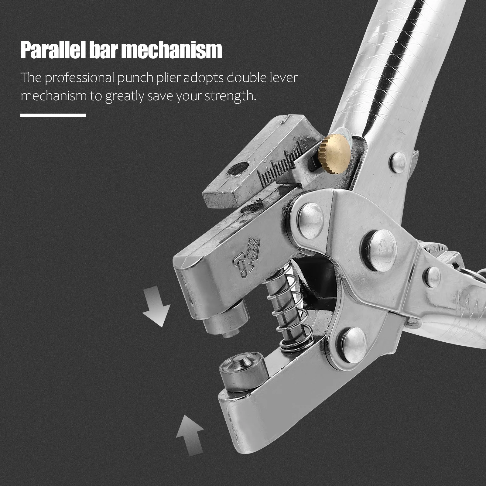 Dual Purpose Metal Hole Punch Multi-Functional Puncher Tool for Belt Watch Strap DIY Ornament Accessories
Dual Purpose Metal Hole Punch Multi-Functional Puncher Tool for Belt Watch Strap DIY Ornament Accessories