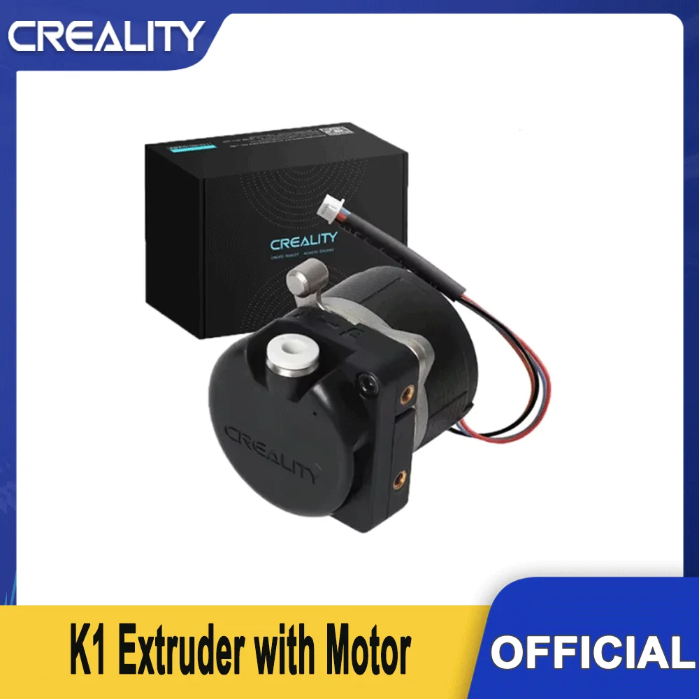 Creality K1/K1 Max/K1C Extruder with Motor, Official Upgraded K1 Extrusion Mechanism Kit for K1 SE/Ender 3 V3 Plus 3D Printer
Creality K1/K1 Max/K1C Extruder with Motor, Official Upgraded K1 Extrusion Mechanism Kit for K1 SE/Ender 3 V3 Plus 3D Printer