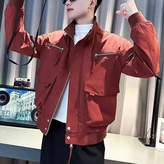 Trendy Collar Workwear Jacket for Men Men's Outerwear Rugged and Handsome Jacket for Men
Trendy Collar Workwear Jacket for Men Men's Outerwear Rugged and Handsome Jacket for Men