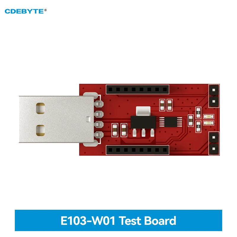 ESP8266 Wifi Module USB Test Board For E103-W01 Transceiver E103-W01-BF CDEBYTE
ESP8266 Wifi Module USB Test Board For E103-W01 Transceiver E103-W01-BF CDEBYTE