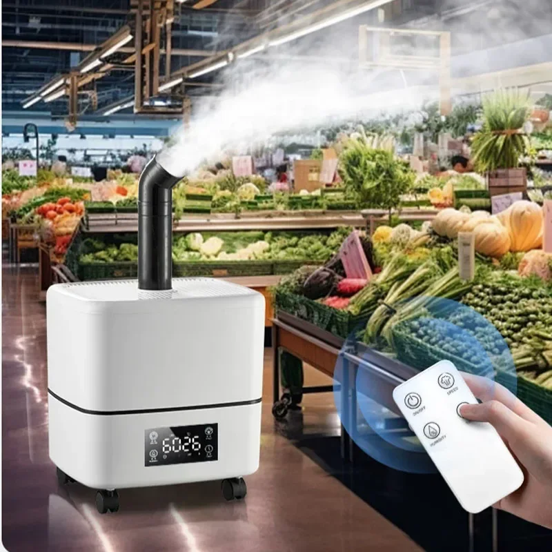 30L Large Capacity Commercial Humidifier 10-core High Mist Output for Vegetable Fresh Keeping Supermarket Fruit Display Cabinet
30L Large Capacity Commercial Humidifier 10-core High Mist Output for Vegetable Fresh Keeping Supermarket Fruit Display Cabinet