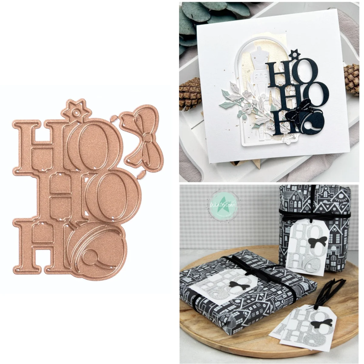 Valentine's Day 2026 HoHoHo Pendant Metal Cutting Diesfor DIY Making Card Scrapbook Embossed Paper Supplies Template Decoration
Valentine's Day 2026 HoHoHo Pendant Metal Cutting Diesfor DIY Making Card Scrapbook Embossed Paper Supplies Template Decoration