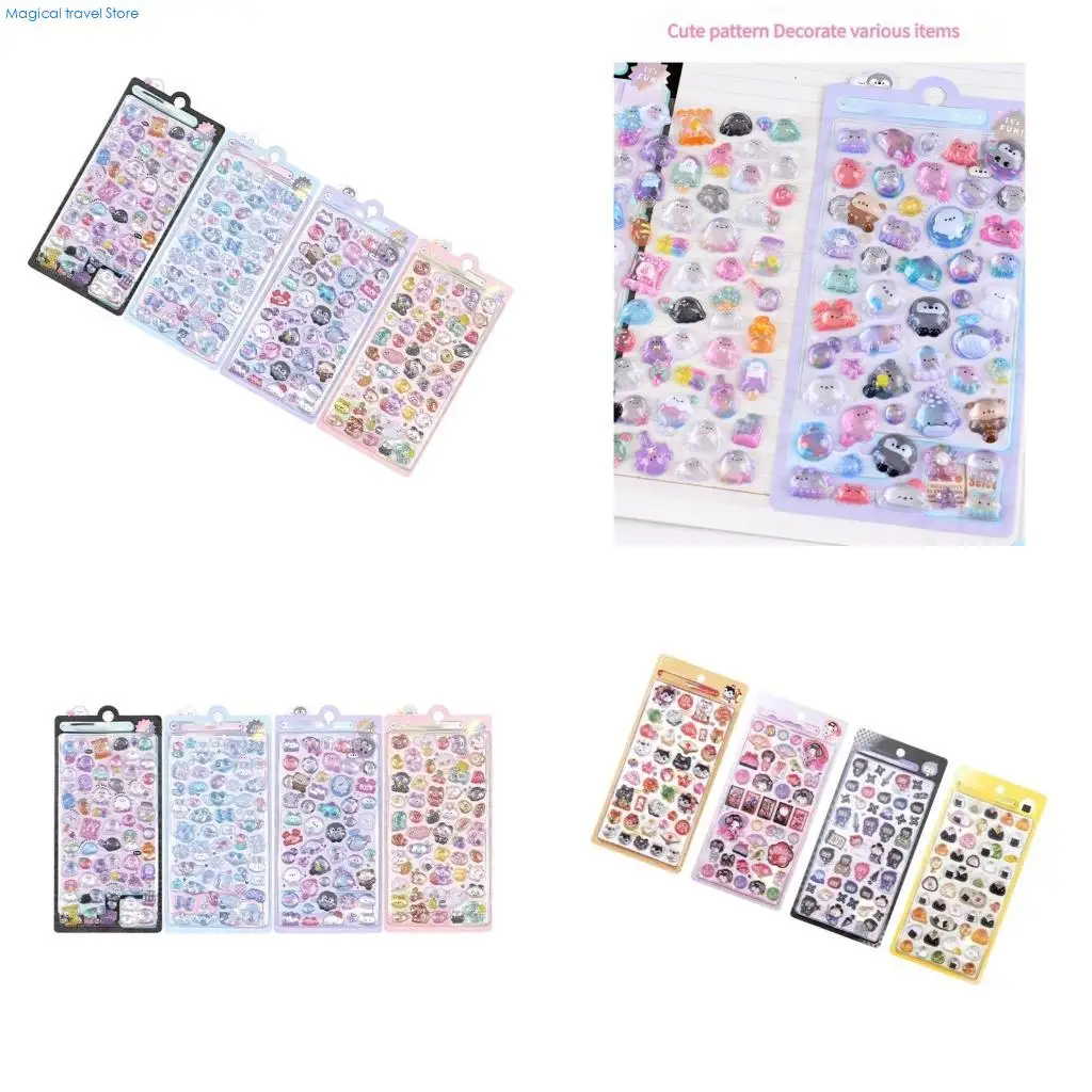N2UB Cartoon Animal PVC Sticker Scrapbooking Decorative Sticker for Notebook Journal
N2UB Cartoon Animal PVC Sticker Scrapbooking Decorative Sticker for Notebook Journal