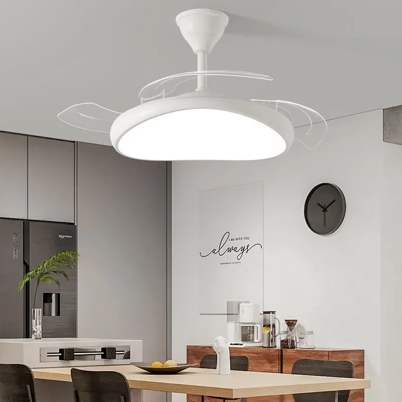 Bedroom Ceiling Fan Light Full Spectrum Eye Protection Simple and Quiet LED Invisible Ceiling Fan Lamps Dining Room Bedroom Cafe
Bedroom Ceiling Fan Light Full Spectrum Eye Protection Simple and Quiet LED Invisible Ceiling Fan Lamps Dining Room Bedroom Cafe