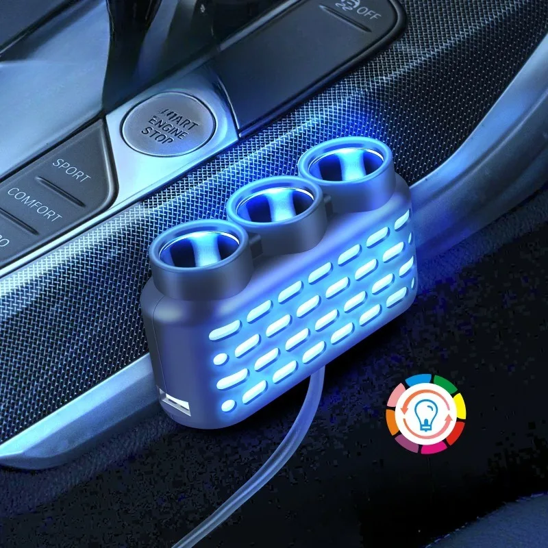 Автомобильное зарядное устройство, многофункциональное зарядное устройство USB для быстрой зарядки автомобиля, розетка 12-24 В, преобразователь высокой мощности
Автомобильное зарядное устройство, многофункциональное зарядное устройство USB для быстрой зарядки автомобиля, розетка 12-24 В, преобразователь высокой мощности