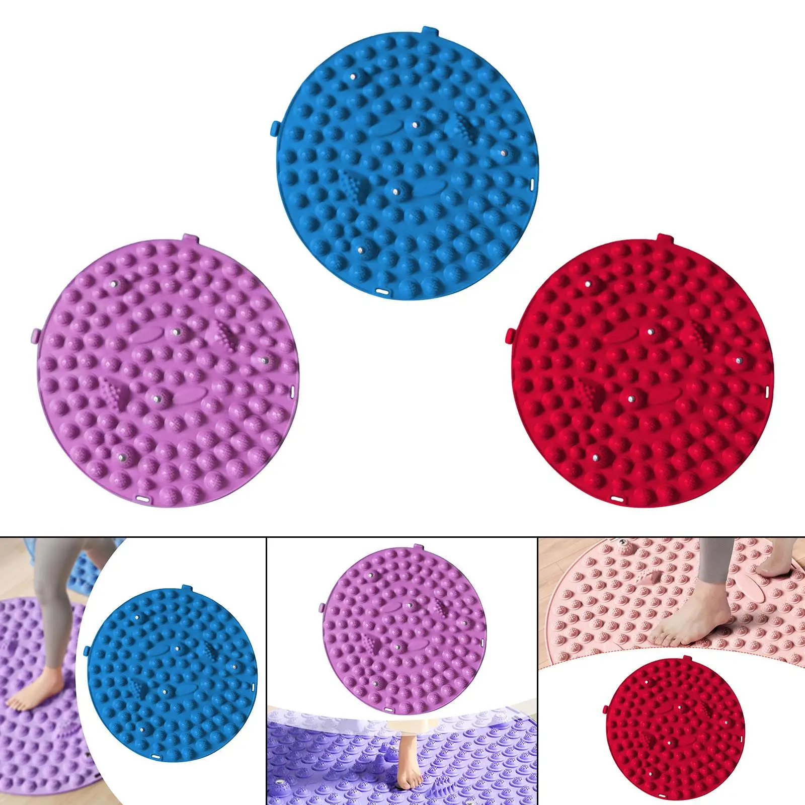 Foot Massage Mat Round Walking Toe Plate,Compact,Acupressure Mat Portable Walk Stone for Household Home Women Men
Foot Massage Mat Round Walking Toe Plate,Compact,Acupressure Mat Portable Walk Stone for Household Home Women Men