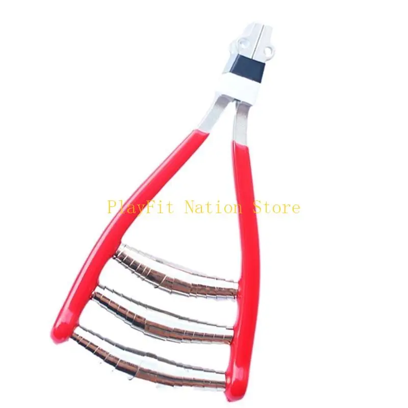 242F 3 Spring Tennis Racket Starting Stringing Clamp Badminton Racket Starting Clamp Wide Head Racquet Starter Stringing Tool
