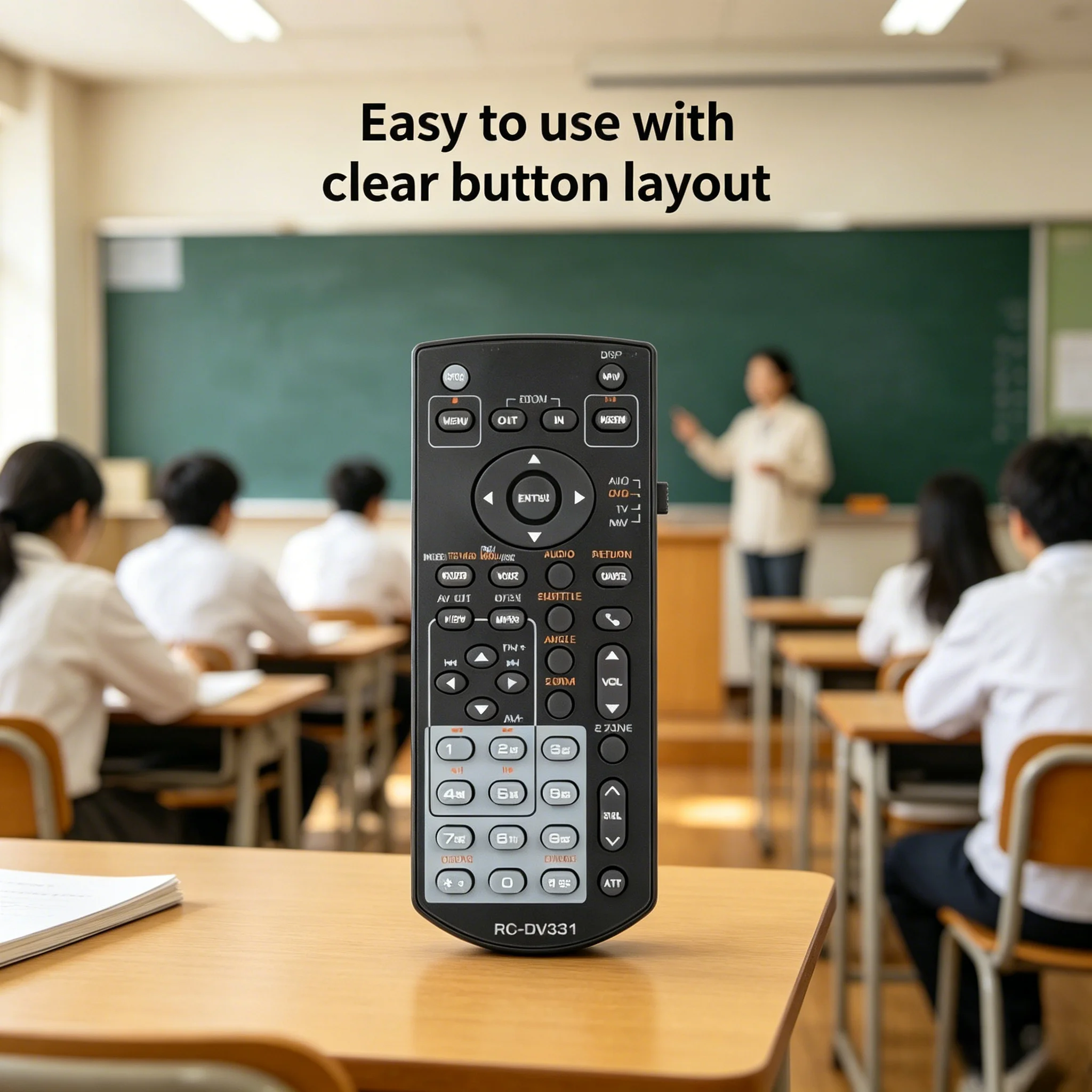 RC-DV331 Yacht Marine DVD Remote Control, Compatible with RC-DV335 RC-DV336 RC-DV337 Boat Vessel On-Board Multimedia Player
RC-DV331 Yacht Marine DVD Remote Control, Compatible with RC-DV335 RC-DV336 RC-DV337 Boat Vessel On-Board Multimedia Player