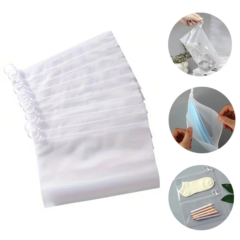 5/10/20PCS Transparent PE Zipper Pencil Bag Zipper Design Storing Small Clothing Items Handheld Stationery Bag School Home
5/10/20PCS Transparent PE Zipper Pencil Bag Zipper Design Storing Small Clothing Items Handheld Stationery Bag School Home