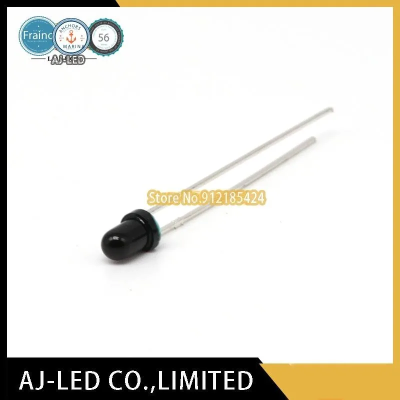 10pcs/lot SFH229FA silicon PIN photodiode, infrared receiving 3mm wavelength 880/900nm angle ±17°
10pcs/lot SFH229FA silicon PIN photodiode, infrared receiving 3mm wavelength 880/900nm angle ±17°