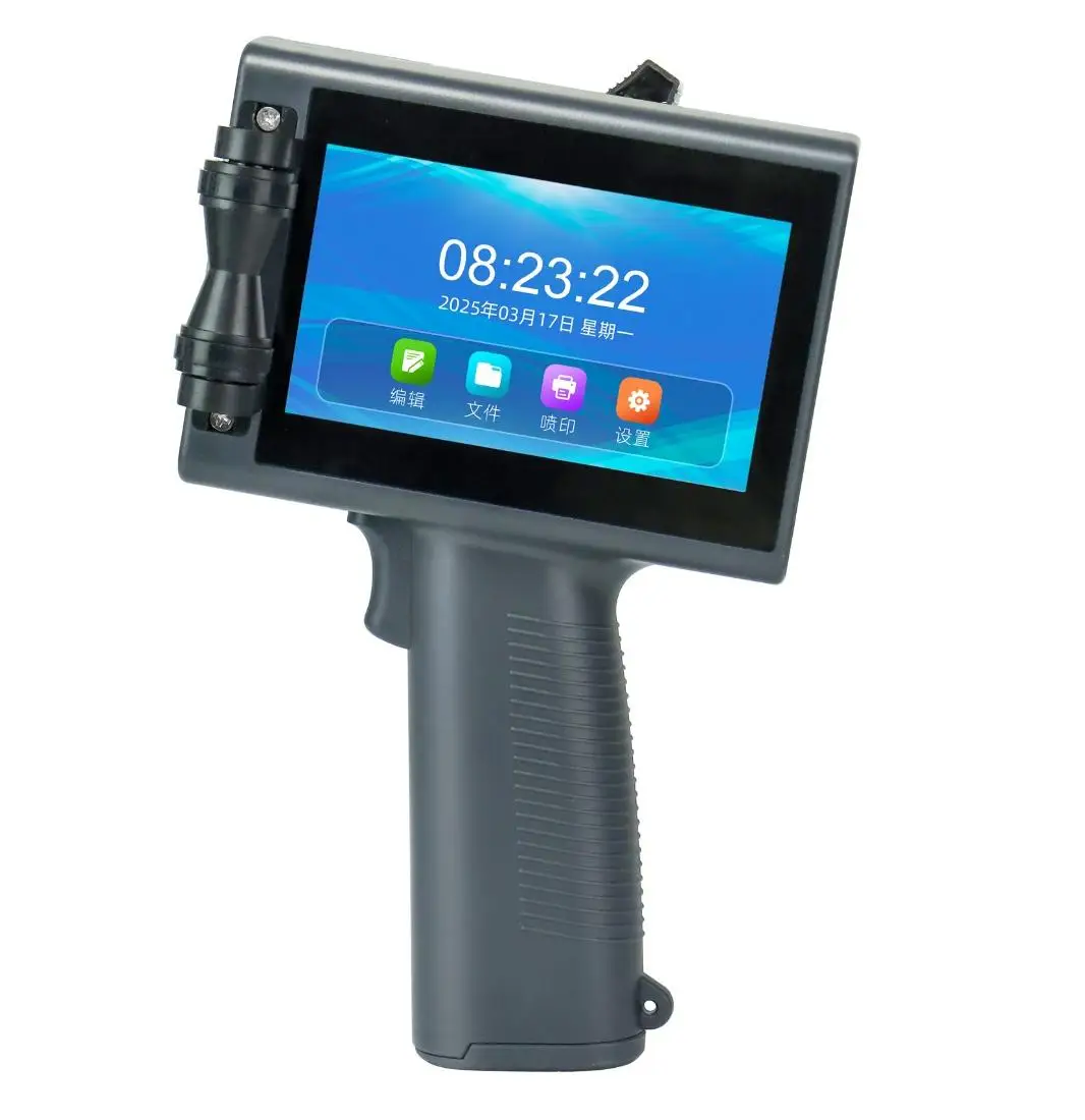 12.7mm Variable Date Printer Portable Digital TIJ Expiry Data Paper Label Logo Inkjet Printers