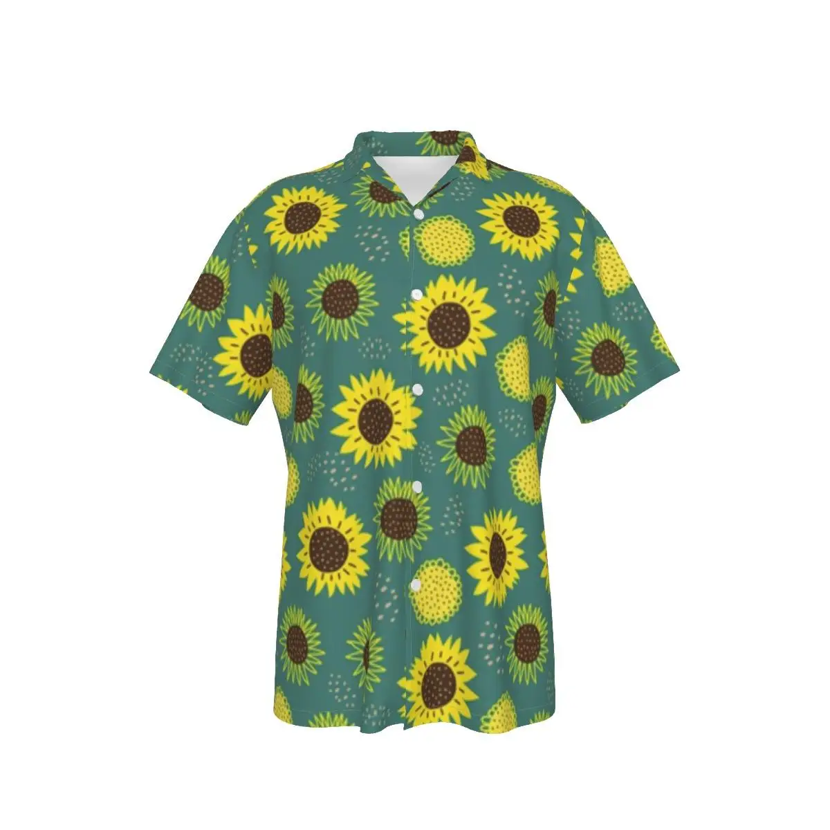 Men's Hawaiian Green Shirt Cool for Man Beach Sunflower Print Short Sleeve Summer Casual Button Up Tops 3D Shirts
Men's Hawaiian Green Shirt Cool for Man Beach Sunflower Print Short Sleeve Summer Casual Button Up Tops 3D Shirts