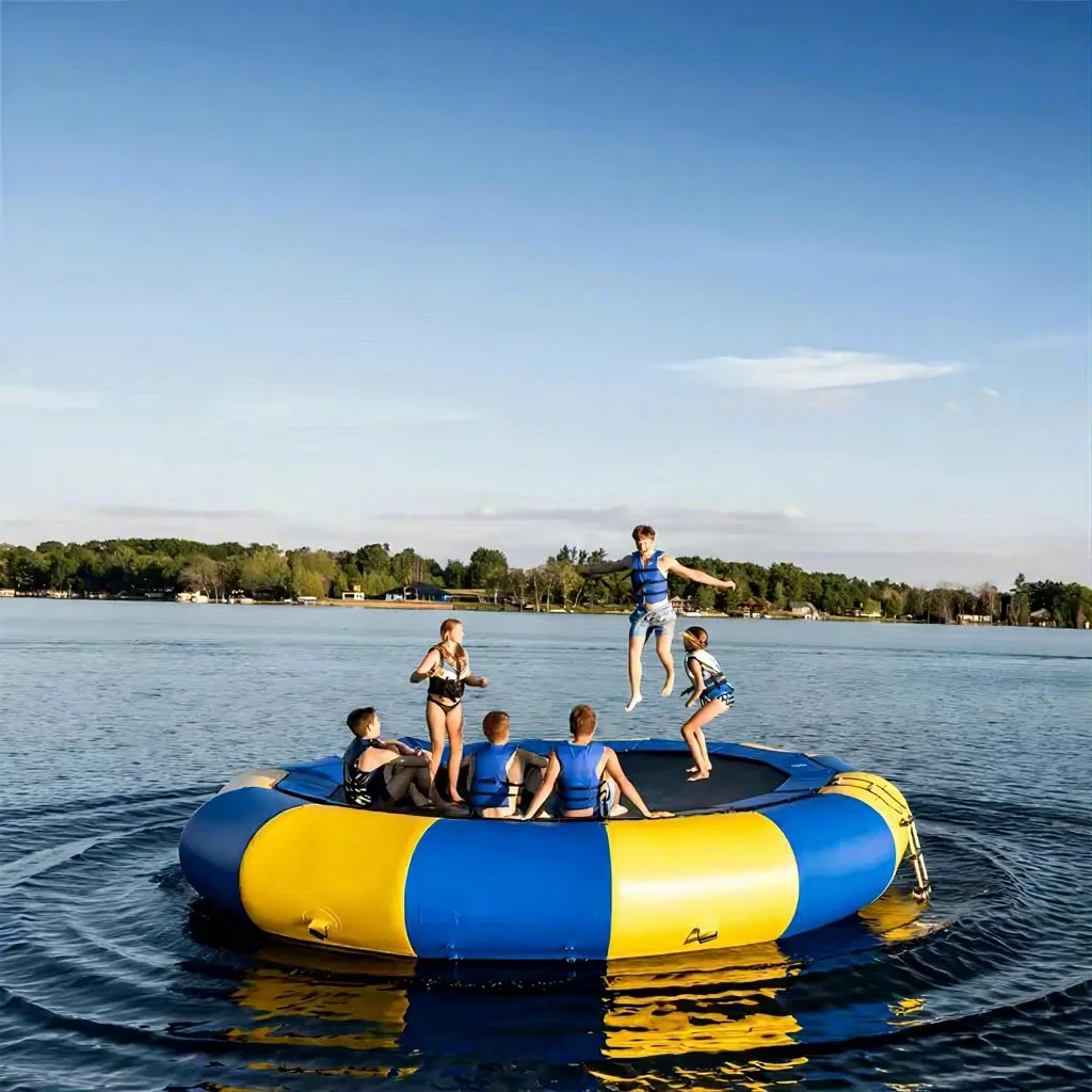 Customized Thickened PVC Water Trampoline Portable Water Bounce Platform Inflatable Water Park Facility
Customized Thickened PVC Water Trampoline Portable Water Bounce Platform Inflatable Water Park Facility