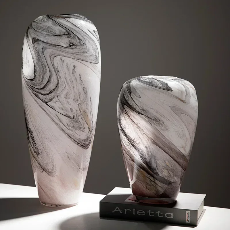 Creative Quicksand Ink Glass Vase Luxury Furniture for Display Living Room Decoration Beautiful Flower-arranger Home Decor
Creative Quicksand Ink Glass Vase Luxury Furniture for Display Living Room Decoration Beautiful Flower-arranger Home Decor