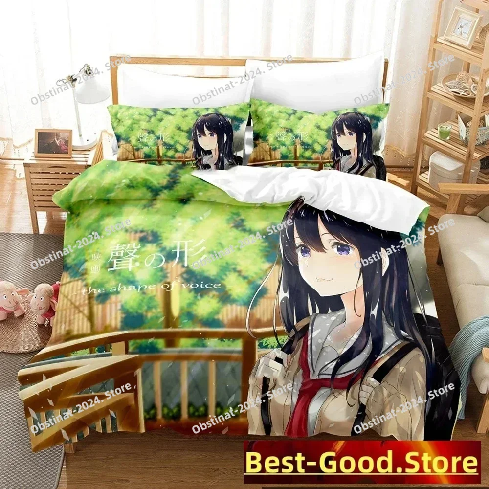 3D Print Anime A Silent Voice Bedding Set Boys Girls Twin Queen King Size Duvet Cover Pillowcase Bed boys Adult
3D Print Anime A Silent Voice Bedding Set Boys Girls Twin Queen King Size Duvet Cover Pillowcase Bed boys Adult