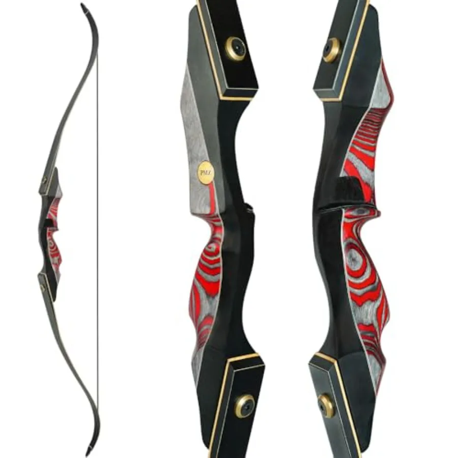 Recurve Bow and Arrow Set 60'' Wooden Takedown Bow for Youth Beginners to Advanced Outdoor Practice Hunting Right Hand 20-60 lb
Recurve Bow and Arrow Set 60'' Wooden Takedown Bow for Youth Beginners to Advanced Outdoor Practice Hunting Right Hand 20-60 lb