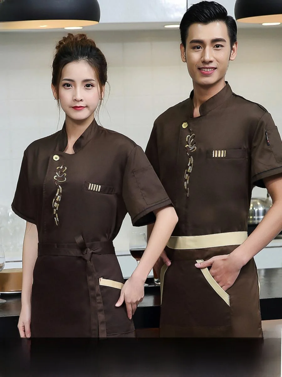 Lightweight ort Sve Chef Work orms for Men And Women Breathable Kitchen Restaurant Apparel Spring Summer Seasonal Wear
Lightweight ort Sve Chef Work orms for Men And Women Breathable Kitchen Restaurant Apparel Spring Summer Seasonal Wear