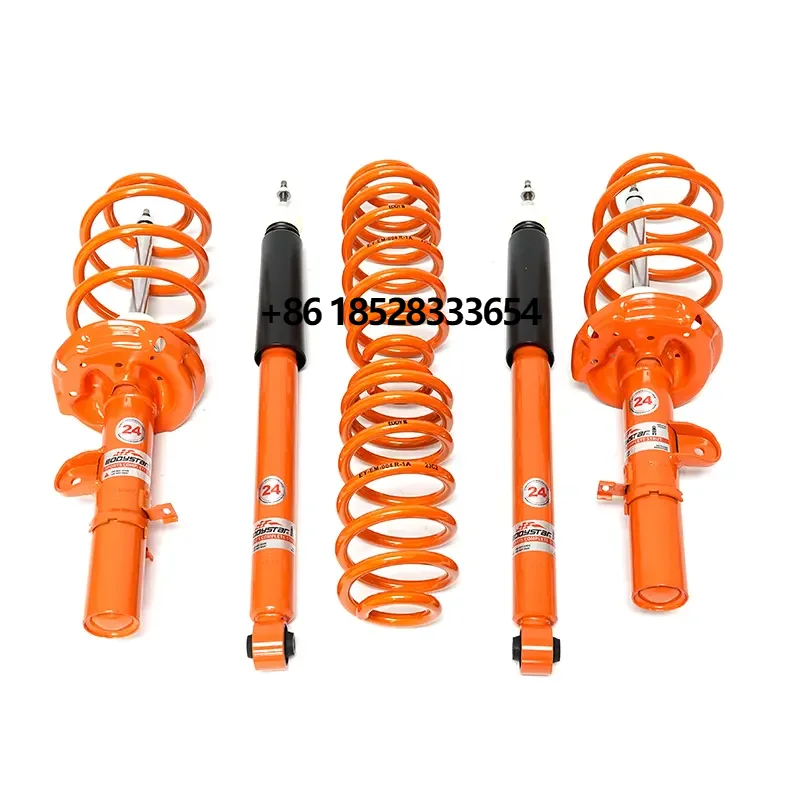 Retail and wholesale EDDYSTAR Adjustable Soft Hard shock absorber car universal coilover suspension kit for Geely Xingrui
Retail and wholesale EDDYSTAR Adjustable Soft Hard shock absorber car universal coilover suspension kit for Geely Xingrui