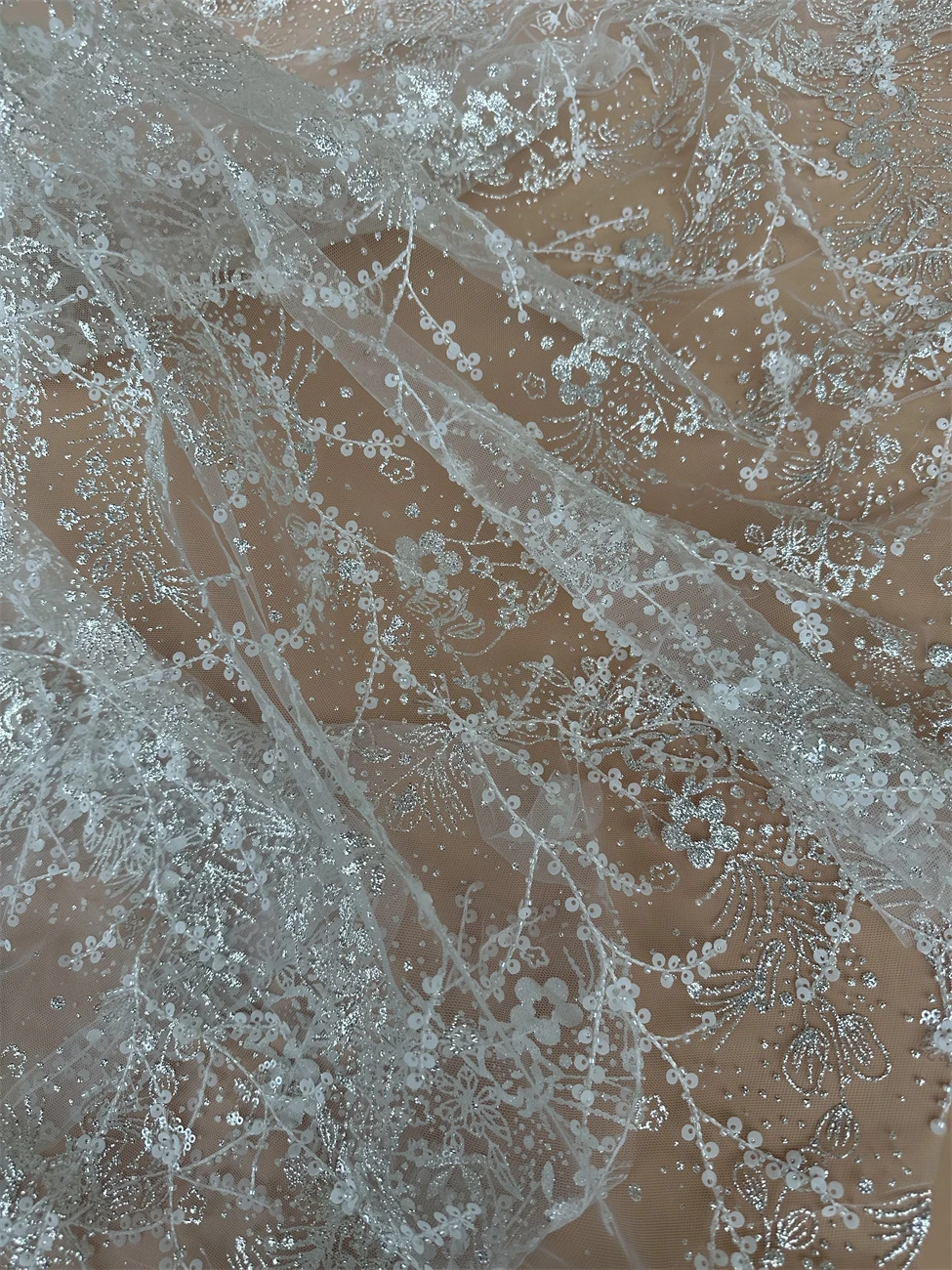 Luxury French glitters Tulle Lace Fabric Fashion S-1308728 African Net Lace Fabrics With Sequins For Evening Material
Luxury French glitters Tulle Lace Fabric Fashion S-1308728 African Net Lace Fabrics With Sequins For Evening Material