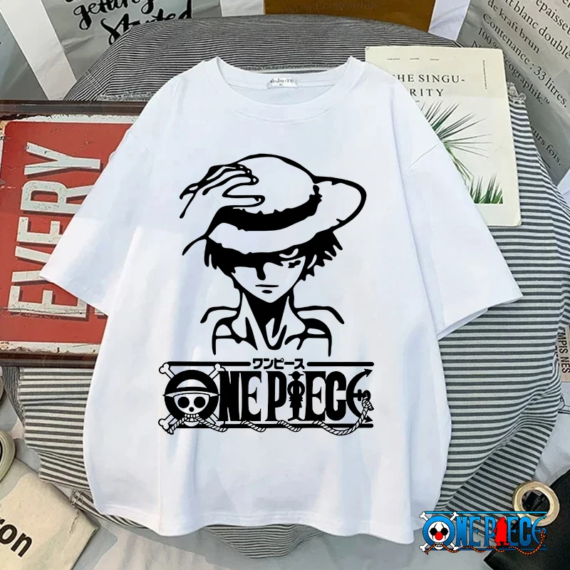 One Piece T-shirt Summer Clothes Luffy Fashion Anime Figures Print Short Sleeves Trendy Cool Cotton Tee Top Adult Clothing Gifts
One Piece T-shirt Summer Clothes Luffy Fashion Anime Figures Print Short Sleeves Trendy Cool Cotton Tee Top Adult Clothing Gifts
