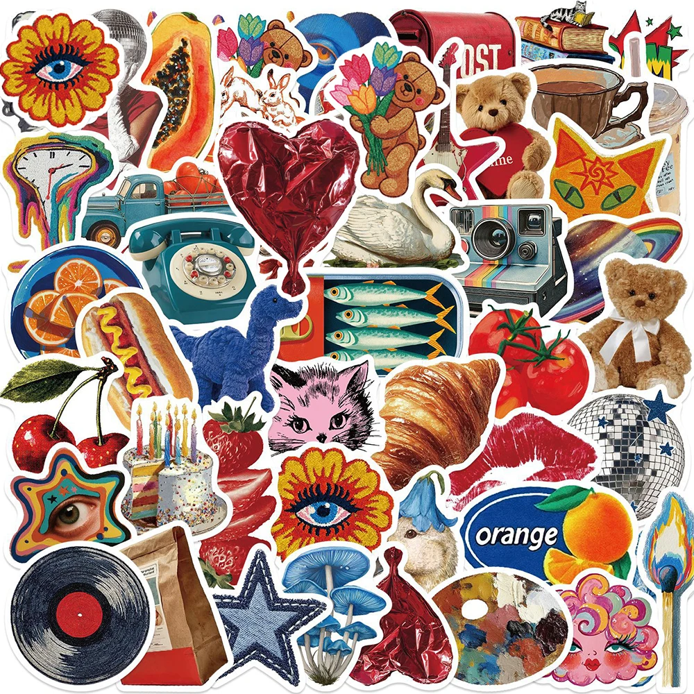 10/30/50pcs INS Style Retro Y2K Aesthetic Stickers Cute Creative Graffiti Sticker DIY Water Bottle Suitcase Phone Decals Packing
10/30/50pcs INS Style Retro Y2K Aesthetic Stickers Cute Creative Graffiti Sticker DIY Water Bottle Suitcase Phone Decals Packing