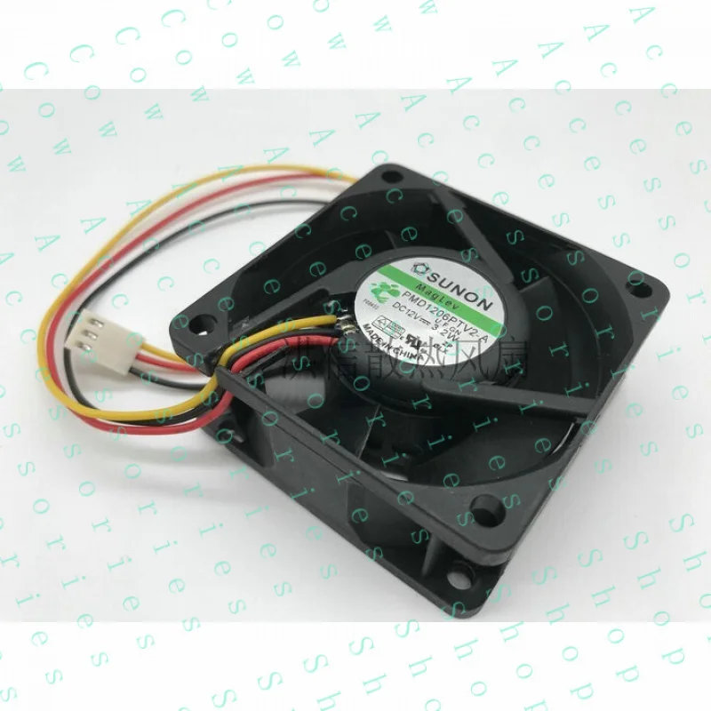 PP+ 1 pcs DC12V 3.2W 3-wire cooling fan 6025 PMD1206PTV2-A
PP+ 1 pcs DC12V 3.2W 3-wire cooling fan 6025 PMD1206PTV2-A