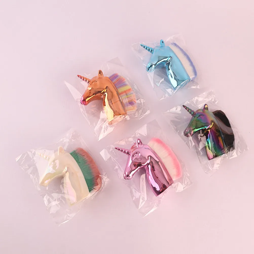 Nail Dust Brush Manicure Loose Powder Brush Short Handle Unicorn Design Makeup Tool Powder Accessory
Nail Dust Brush Manicure Loose Powder Brush Short Handle Unicorn Design Makeup Tool Powder Accessory