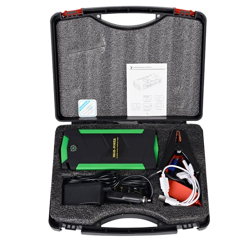 High Power Car Jump Starter 20000MAh Starting Device with Quick Charger, 12V 600A Power Bank Car Charger US
High Power Car Jump Starter 20000MAh Starting Device with Quick Charger, 12V 600A Power Bank Car Charger US