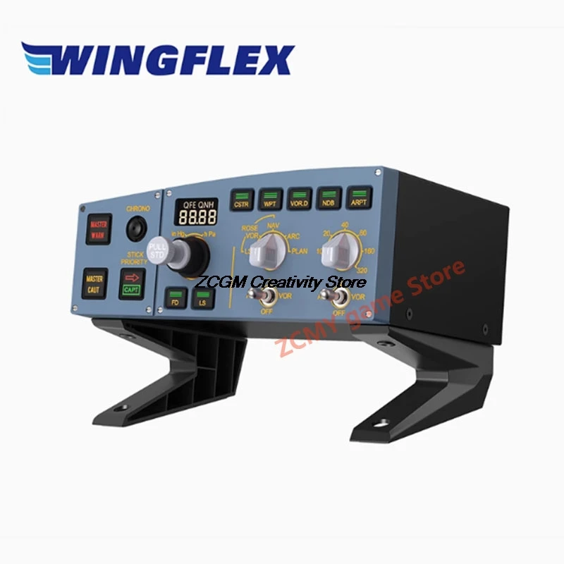 WINGFLEX Flight Control Panel A320 EFIS CUBE with Dual-Color LCD WarningPanel for Microsoft Flight Simulator 2020 XP12
WINGFLEX Flight Control Panel A320 EFIS CUBE with Dual-Color LCD WarningPanel for Microsoft Flight Simulator 2020 XP12