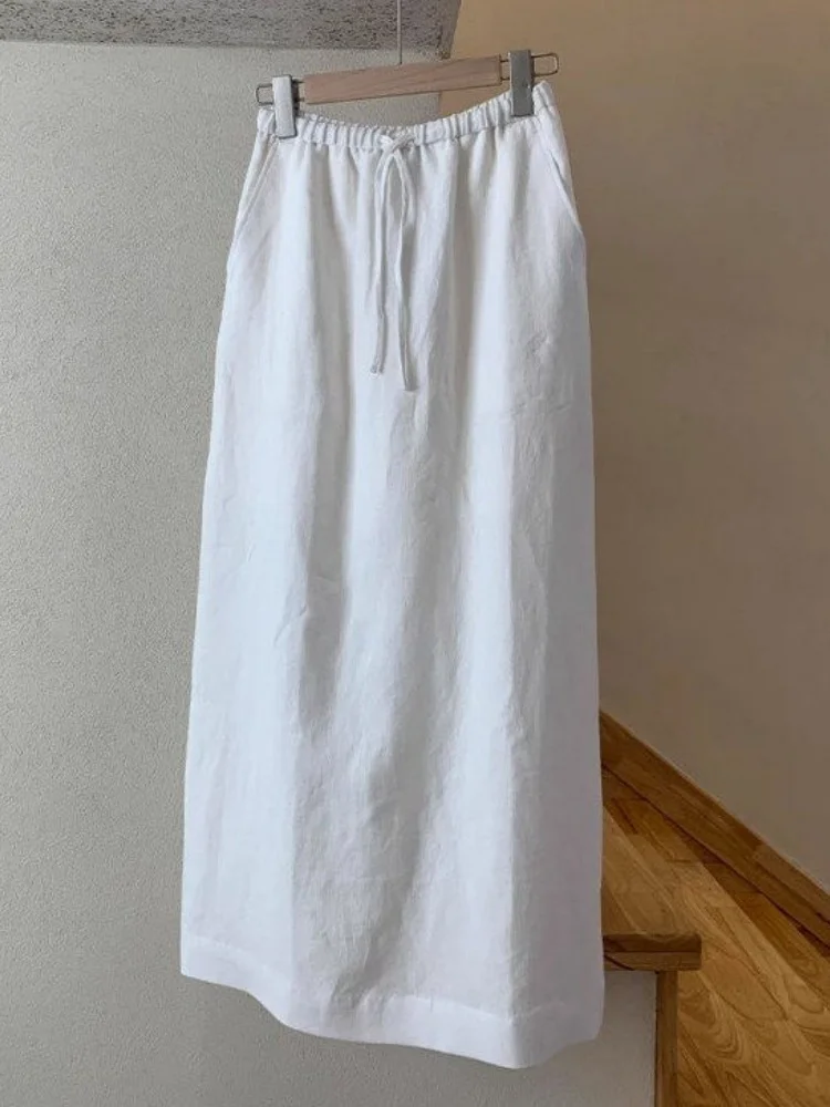 White Korean Style Half Skirt Women's Trendy Summer Berkeley Straight A-Line Midi Skirt High Waist Commute Friendly
White Korean Style Half Skirt Women's Trendy Summer Berkeley Straight A-Line Midi Skirt High Waist Commute Friendly