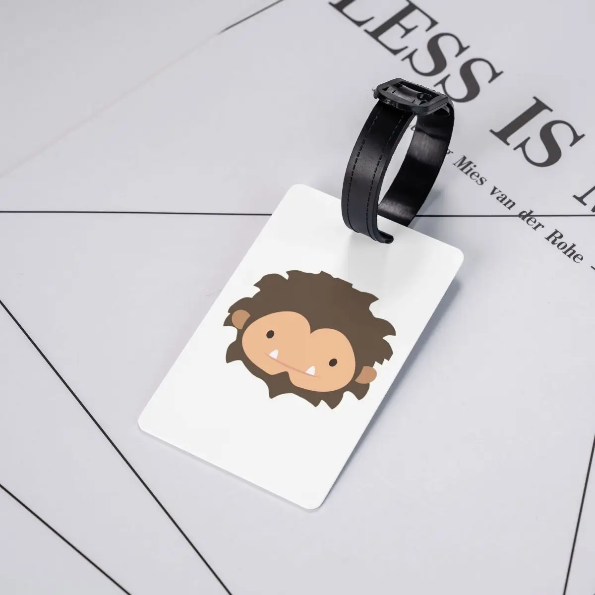 Sneaky Sasquatch Big Head Luggage Tags Suitcase Accessories Travel Baggage Boarding Tag Label Holder ID Name Address
Sneaky Sasquatch Big Head Luggage Tags Suitcase Accessories Travel Baggage Boarding Tag Label Holder ID Name Address