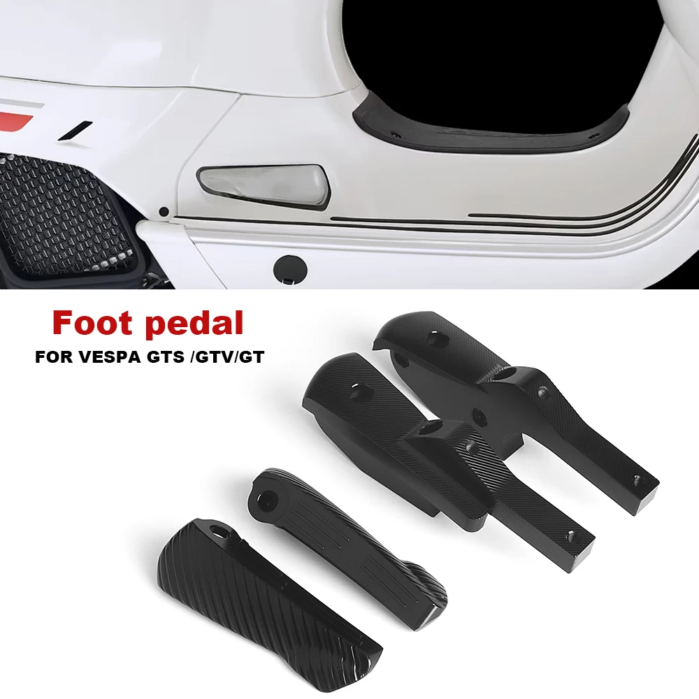 Motorcycle accessories Rear seat passenger Footpegs Footrests Rests Pedals For VESPA GTS 300 300ie Super 250 200 125 ie 60 GTV G
Motorcycle accessories Rear seat passenger Footpegs Footrests Rests Pedals For VESPA GTS 300 300ie Super 250 200 125 ie 60 GTV G
