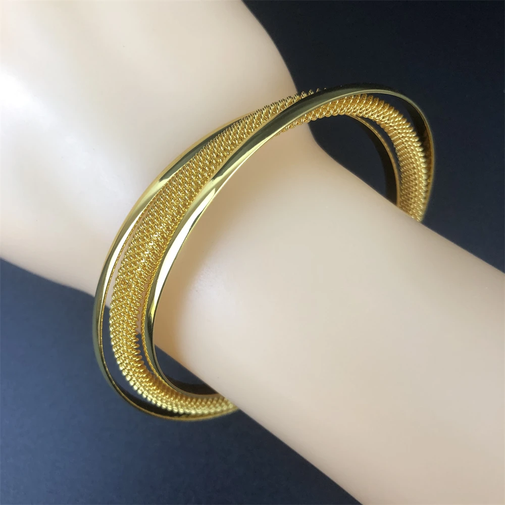 Women Charm Bracelet 24K Gold Color Jewelry Dubai Flower Bangle African Designer Ethiopian Hawaiian Jewelry
Women Charm Bracelet 24K Gold Color Jewelry Dubai Flower Bangle African Designer Ethiopian Hawaiian Jewelry
