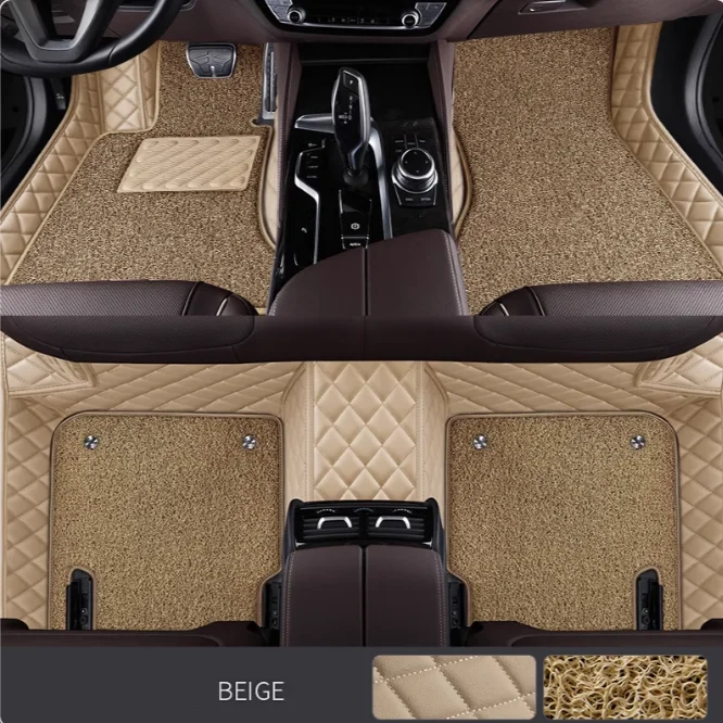 Double Layer Custom Car Floor Mats For Audi A6 C5 1997-2005 Years Auto Foot Coche Accessories Waterproof Leather Floor Liners
Double Layer Custom Car Floor Mats For Audi A6 C5 1997-2005 Years Auto Foot Coche Accessories Waterproof Leather Floor Liners