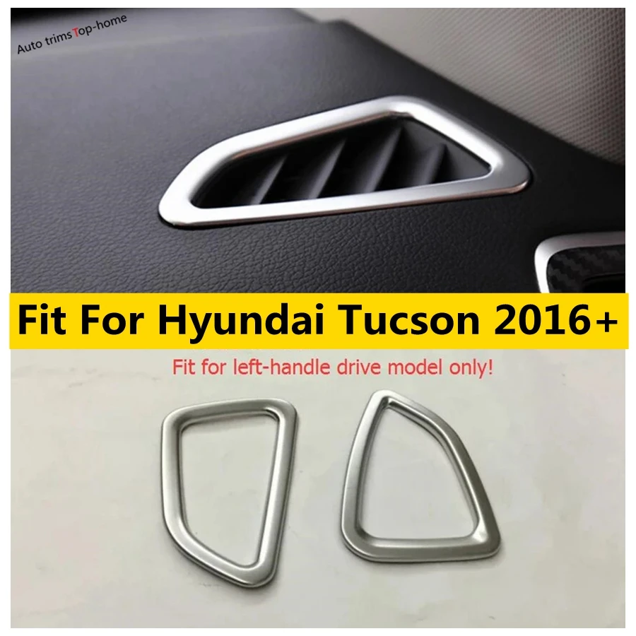 Car Side Air Conditioning Outlet AC Vent Decor Frame Cover Trim Fit For Hyundai Tucson 2016 - 2018 Interior Accessories
Car Side Air Conditioning Outlet AC Vent Decor Frame Cover Trim Fit For Hyundai Tucson 2016 - 2018 Interior Accessories