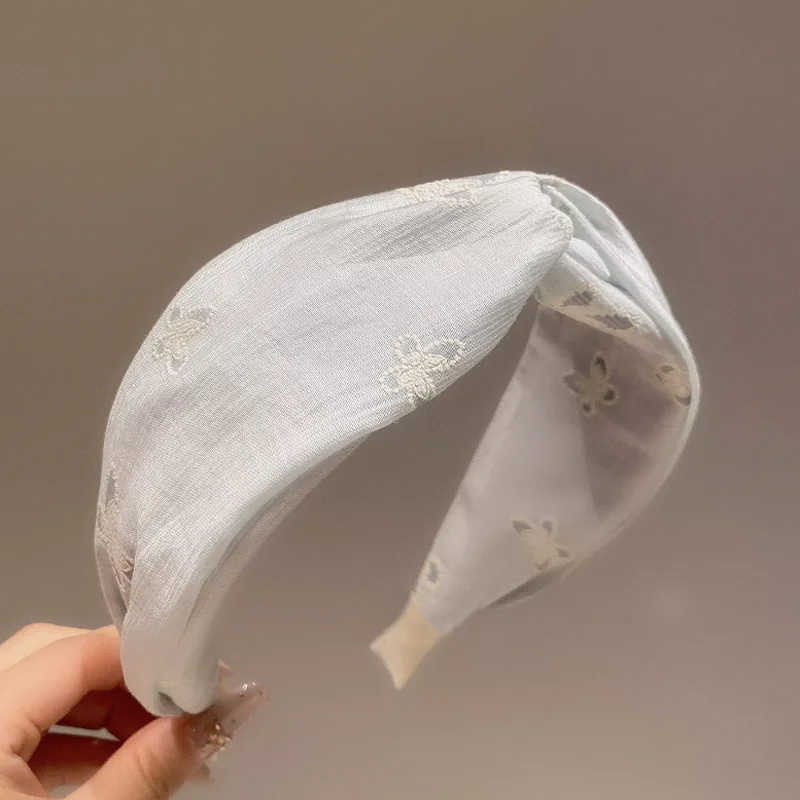 Sweet Light Green Butterfly Embroidery Hair Hoop Hairbands Fresh High Crown Headband Hairpin Women Hair Clip Accessories
Sweet Light Green Butterfly Embroidery Hair Hoop Hairbands Fresh High Crown Headband Hairpin Women Hair Clip Accessories