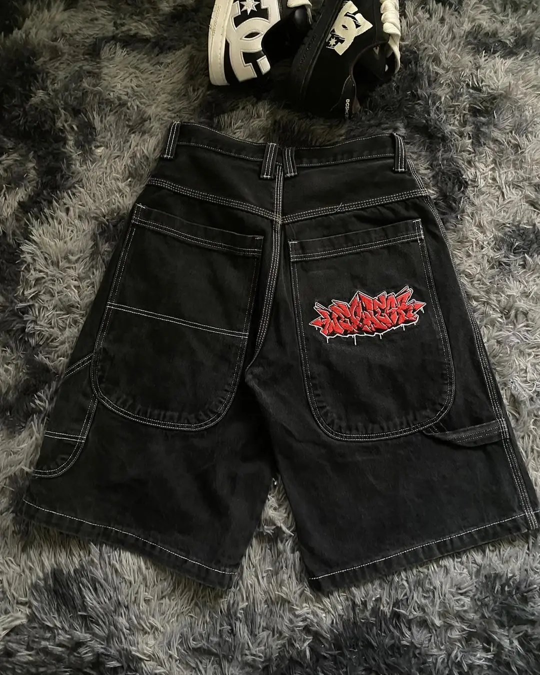 Y2k Wexwear Embroidery Skateboarding Jeans Denim Shorts Harajuku 2024 Baggy Gym Basketball Shorts Men Letter Graphic Streetwear
Y2k Wexwear Embroidery Skateboarding Jeans Denim Shorts Harajuku 2024 Baggy Gym Basketball Shorts Men Letter Graphic Streetwear
